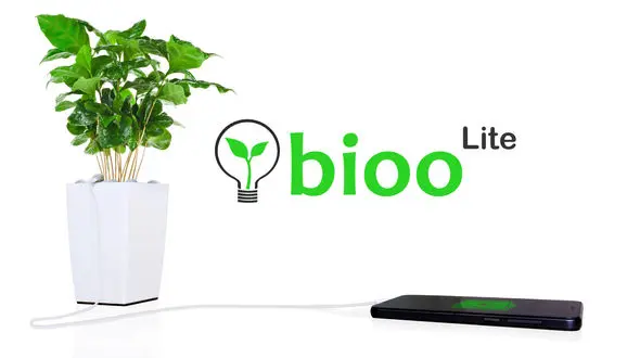 گلدانی که گوشی شما را شارژ می کند+فیلم 