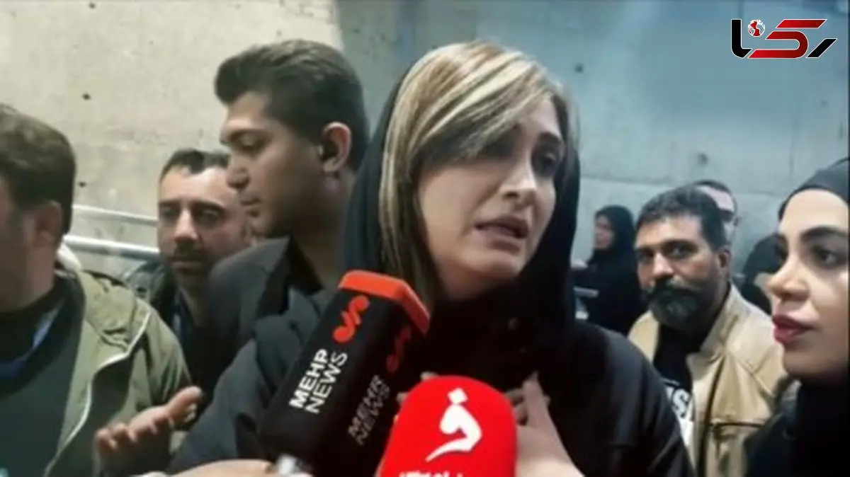 فیلم / گریه های الناز ملک در جشنواره 44 فیلم فجر  / من خودم عزادارم عزیزم رو از دست دادم اما اومدم جشنواره