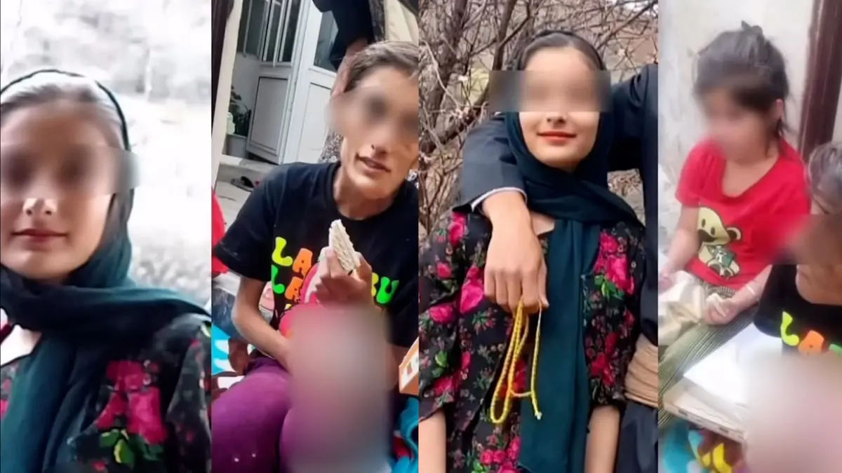 فیلم لحظه نجات 2 دختر بچه سنندجی بعد 1 ماه حبس در توالت