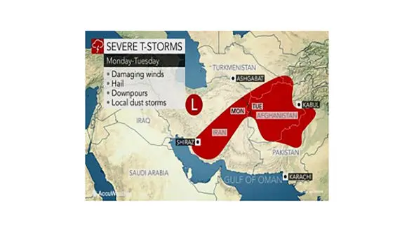 هشدار درباره دور جدید بارش‌هاى خطرناک در ایران
