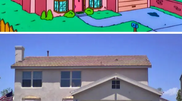 خانه های کپی برداری شده از کارتون ها