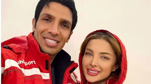 عکس نامتعارف همسر سپهر حیدری در اینستاگرام جنجالی شد