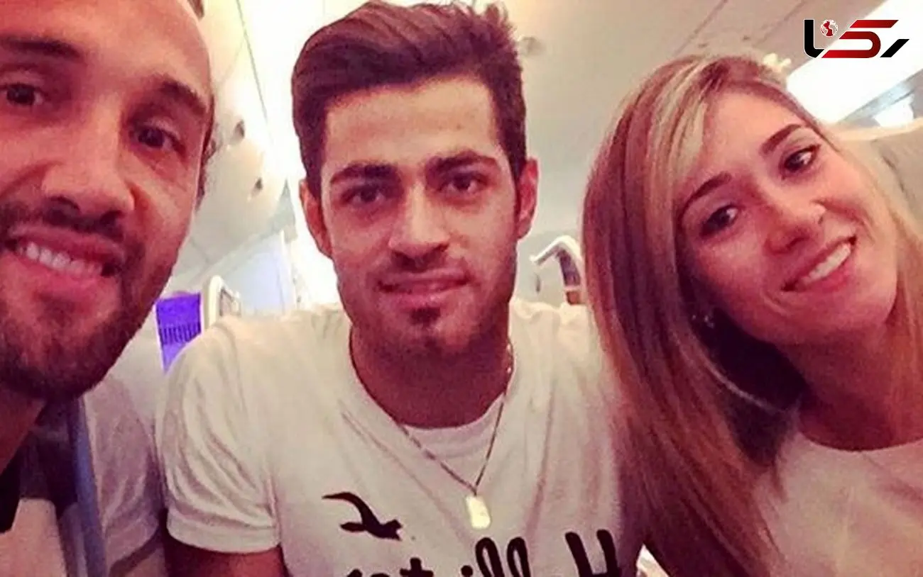 عکس دختر جذاب در تولد مدافع پرسپولیس ! / پورگنجی چند ساله شد ؟! 