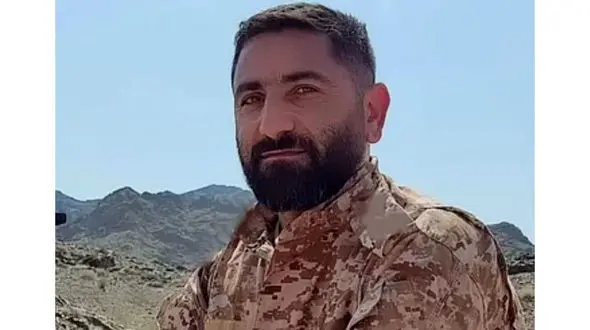 اولین عکس از شهید پاسدار در مرز سراوان + عکس 