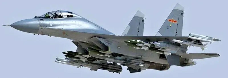 جنگنده شن‌یانگ J-16 (نسل ۴.۵، دو موتوره، سنگین، بر پایه Su-30MKK)