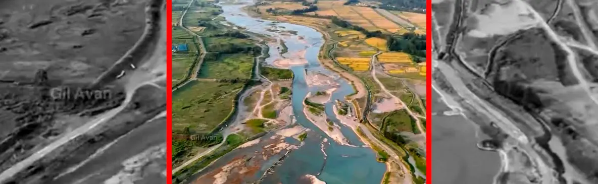 فیلم مناظر دیدنی سفیدرود از بالا