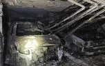 فیلم آتش‌سوزی گسترده در پارکینگ مجتمع مسکونی رسالت تهران/ نجات 38 نفر از میان دود و آتش
