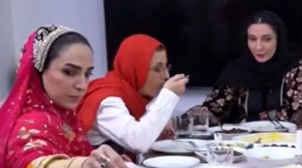 ویدئو/حدیث میرامینی: انقدر تو خونه غذا درست نکردم که پسرم میگه حداقل تخم‌مرغ بذار/ سوگل طهماسبی: ما لریم، عادت داریم همیشه..