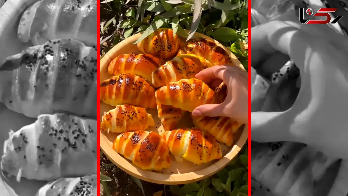 فیلم طرز تهیه کروسان مرغ خونگی مخصوص