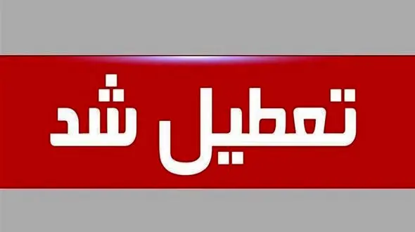  تعطیلی مدارس،دانشگاه ها و ادارات تهران فردا 25 دی ماه 