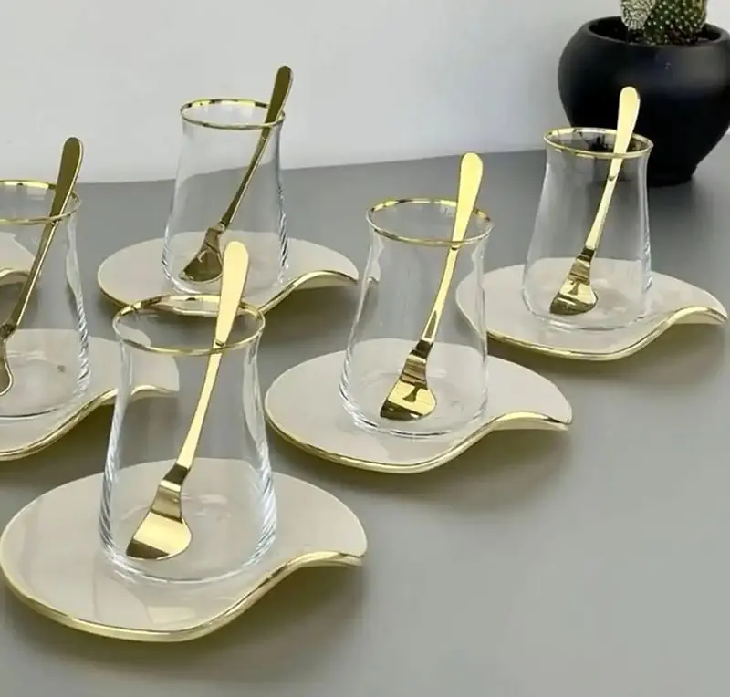 قیمت لیوان شربت خوری کریستال