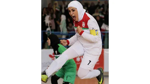 باران کوثری فوتبالیست شد +عکس 