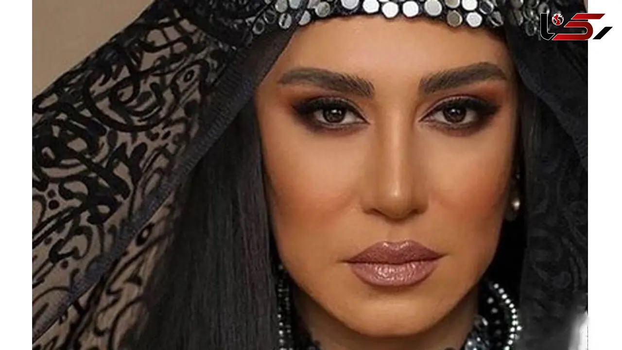 میکاپ و رنگ موی فانتزی و خاص نسیم ادبی