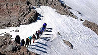 صعود به قله دماوند برای کوهنوردان مهابادی ممنوع شد