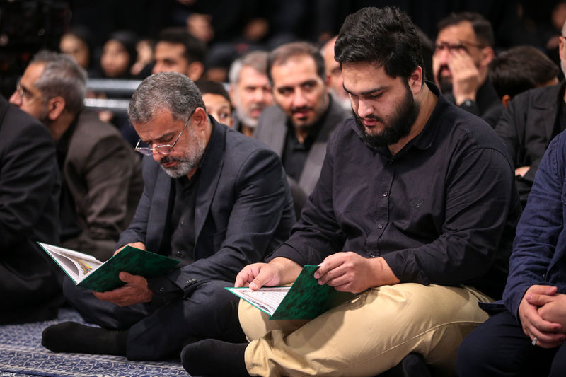 رهبر انقلاب حضرت آیت الله خامنه ای در مراسم بزرگداشت شهدای جنگ تحمیلی اخیر 7-5-1404