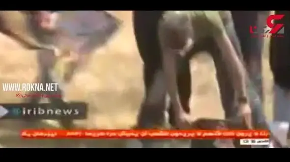 عکس پادشاه و ولیعهد سعودی را در غزه به آتش کشیدند + فیلم