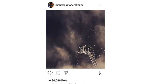  مهراب قاسم خانی برای پلاسکو نوشت 
