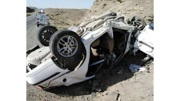 واژگونی خونین سمند در جاده تربت حیدریه