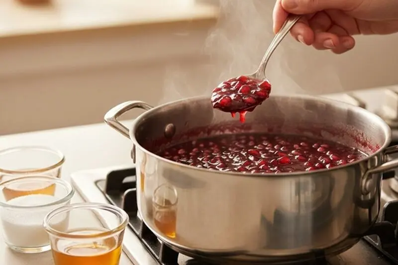 کمپوت انار داغ، دسر مناسب شب یلدا