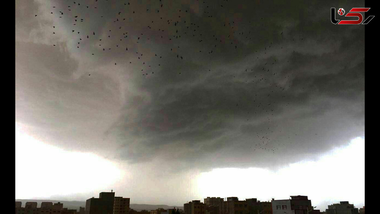 فوری / وحشت در آسمان تبریز / مردم از خانه ها خارج نشوند + عکس 