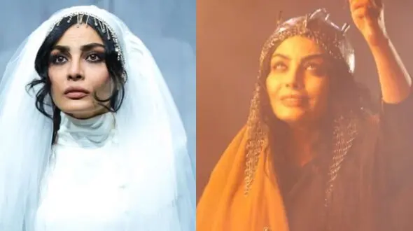 نگاه روز/ چهره متفاوت "صحرا اسدالهی" بازیگر فیلم سینمایی فروشنده در جشن حافظ