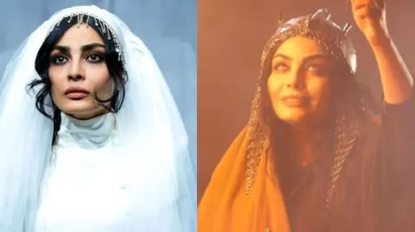 نگاه روز/ چهره متفاوت "صحرا اسدالهی" بازیگر فیلم سینمایی فروشنده در جشن حافظ