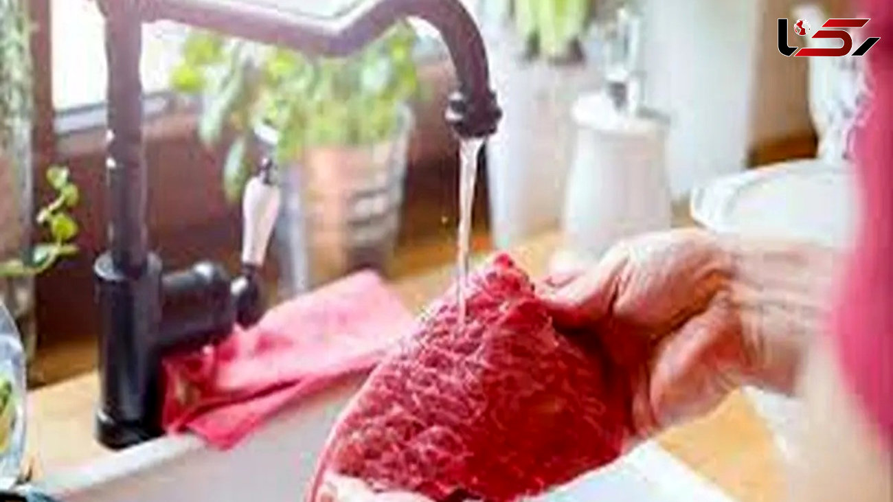 روش درست شستن گوشت قرمز 