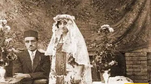 تصویری جالب و دیدنی از یک عروس تبریزی در محله ششگلان در زمان قاجار مربوط به 118 سال قبل!