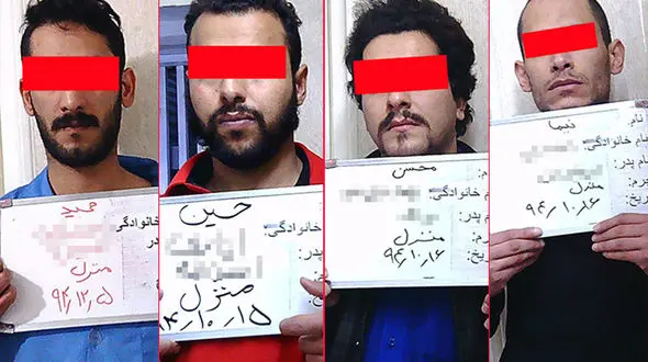 دزدان و قاتلان در استخر بالای شهر زیرآبی می رفتند + عکس