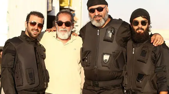 بازیگرانی با ریش های داعشی +عکس