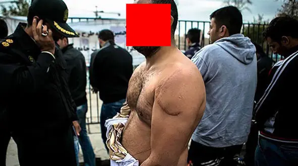 شرور قمه به دست محله شوش با تیراندازی پلیس تسلیم شد