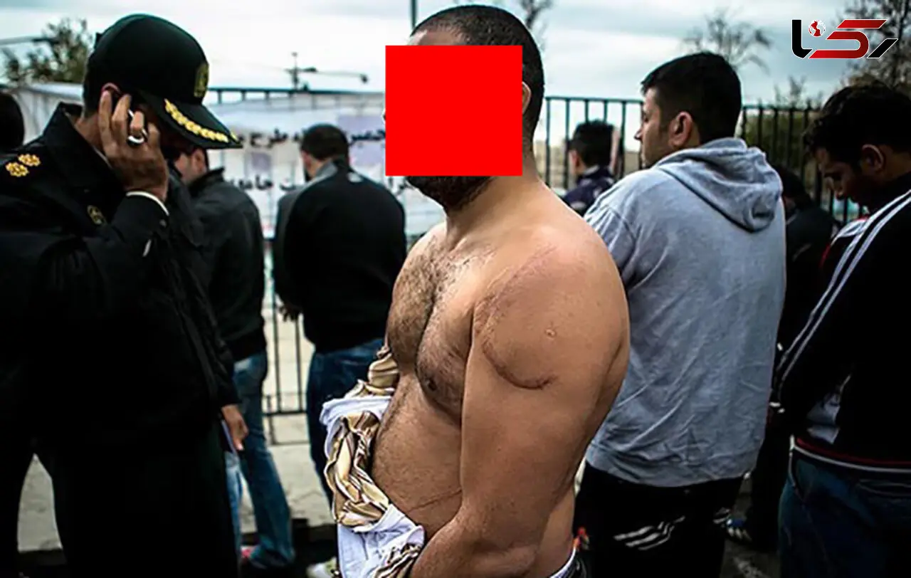 شرور قمه به دست محله شوش با تیراندازی پلیس تسلیم شد