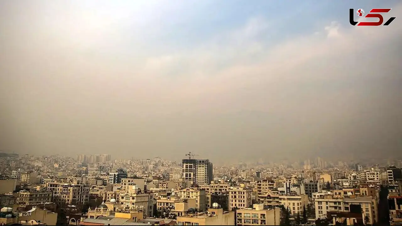 هوای تهران به مرز قرمز رسید 