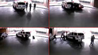 فیلم لحظه زیر گرفتن 3 افسر پلیس توسط یک خودرو / رئیس پلیس این حادثه را عمدی دانست + تصاویر