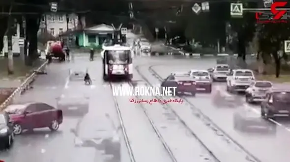 ادعای عجیب راننده روس / نمی خواستم آن زن با قطار برخورد کند+ فیلم