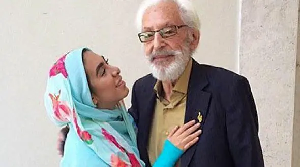 حضور جمشید مشایخی و صحرا در خندوانه +عکس