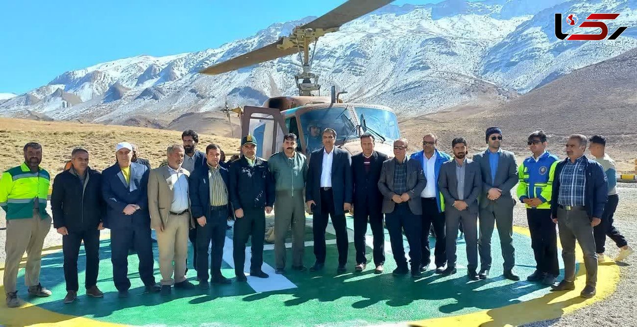 افتتاح بیست و دومین پد بالگرد اورژانس هوایی در اصفهان