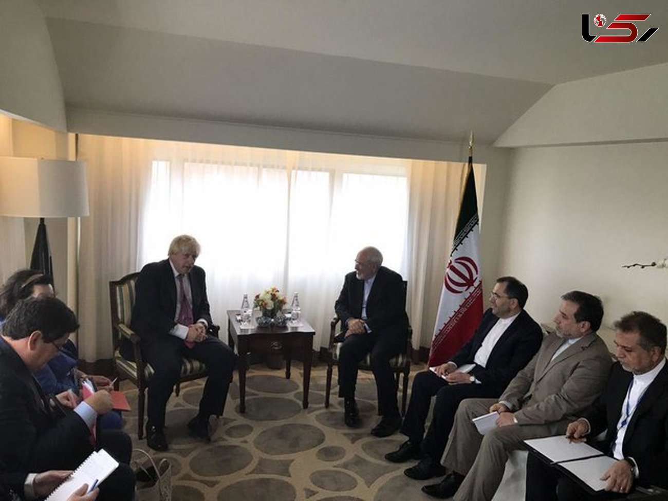دیدار وزرای خارجه ایران و انگلیس در نیویورک/ جانسون:بریتانیا قاطعانه از برجام حمایت می‌کند