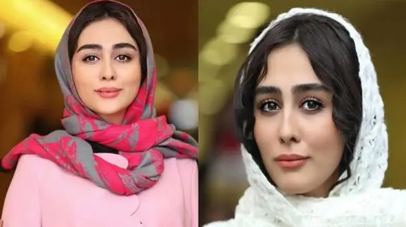 لباس عروس اروپایی ستاره حسینی پروین سریال بوقچی / چهره ملوس و ساده خانم بازیگر با حجاب کامل!