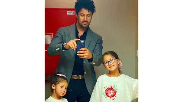 ظرف غذای شیک و اروپایی پرنسس کوچولوهای شاهرخ استخری به سلیقه مامانشون در بلژیک/ کاملاً سالم و مقوی+عکس