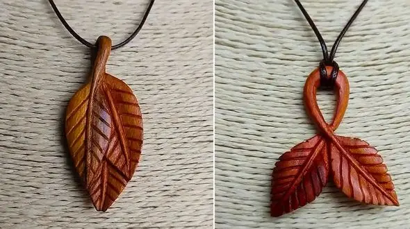 15 مدل جذاب پلاک چوبی طرح برگ برای عاشقان سبک طبیعی