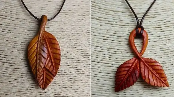 15 مدل جذاب پلاک چوبی طرح برگ برای عاشقان سبک طبیعی