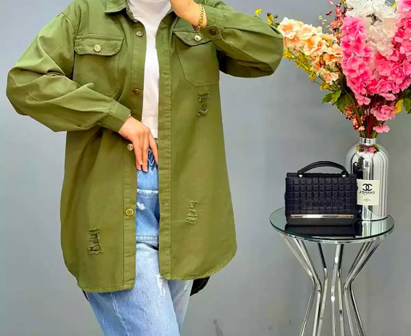 مانتو ساده رنگی تابستانی 