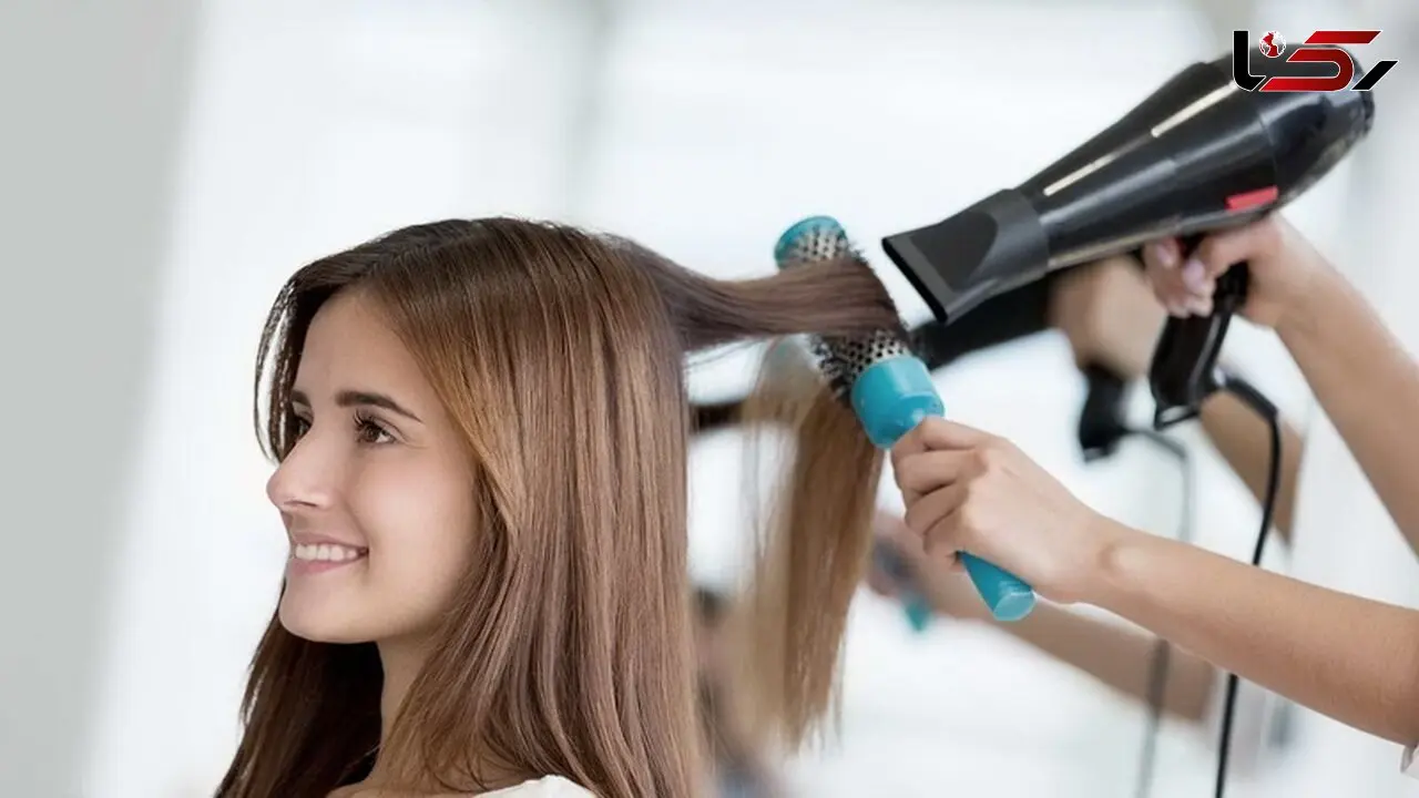 ترفندهایی برای صاف کردن مو با سشوار