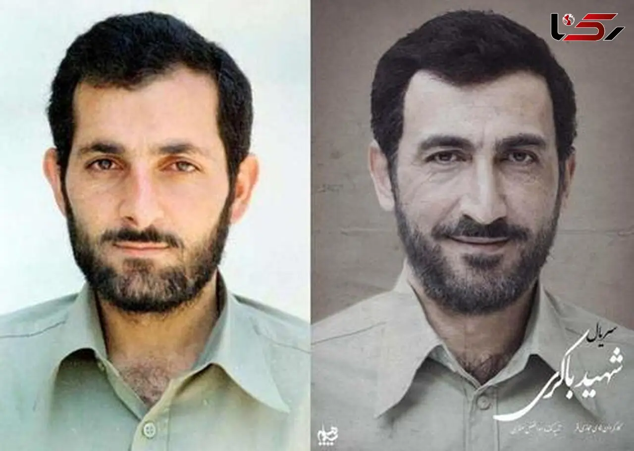 رونمایی از گریم هادی حجازی‌فر در نقش شهید باکری