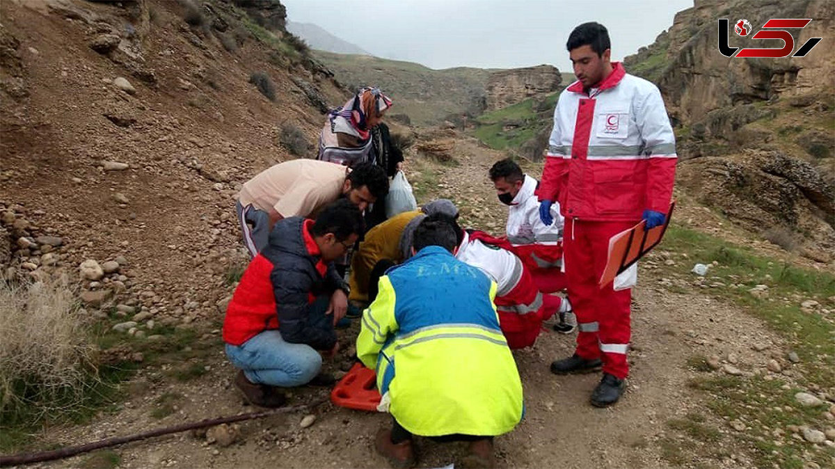 سقوط مرگبار مردی از کوه گنجگاه