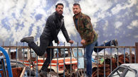 عکس بهرام رادان و پژمان بازغی در فیلم "بارکد"