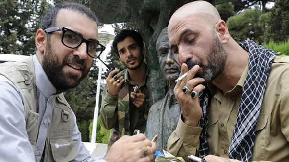 فیلمبرداری فیلم پرطرفدار در حمام عمومی