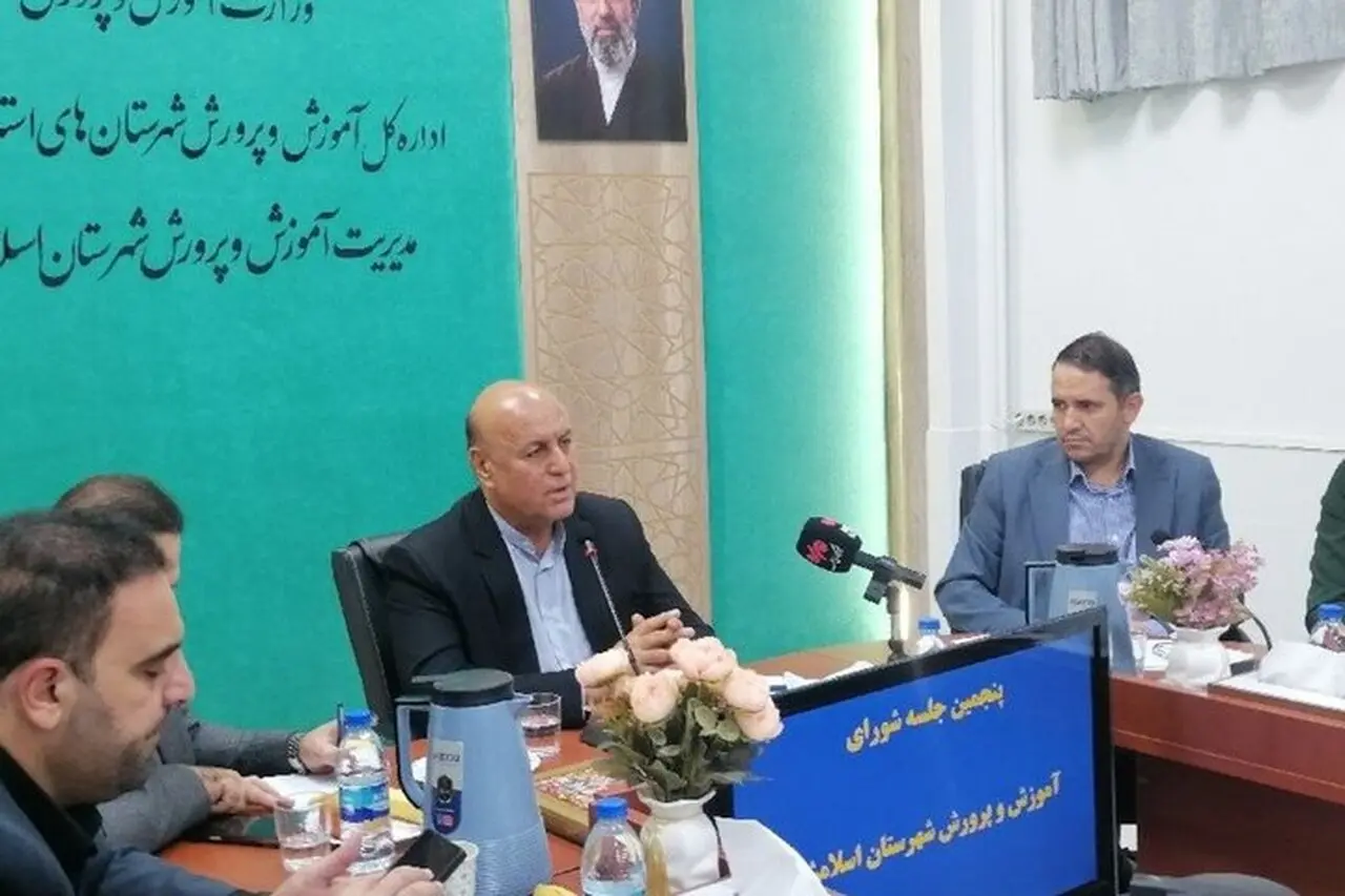طاهری از روند سریع افزایش سرانه های آموزشی اسلامشهر خبر داد