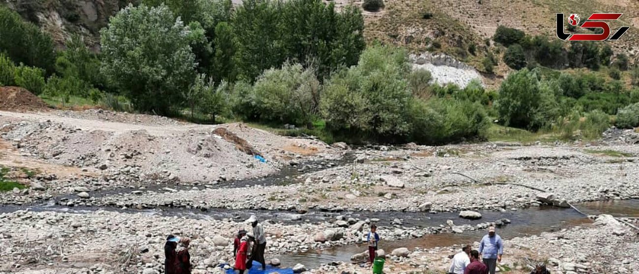 مرگ تدریجی رودخانه دائم الجاری قرانقوی سهندآباد هشترود